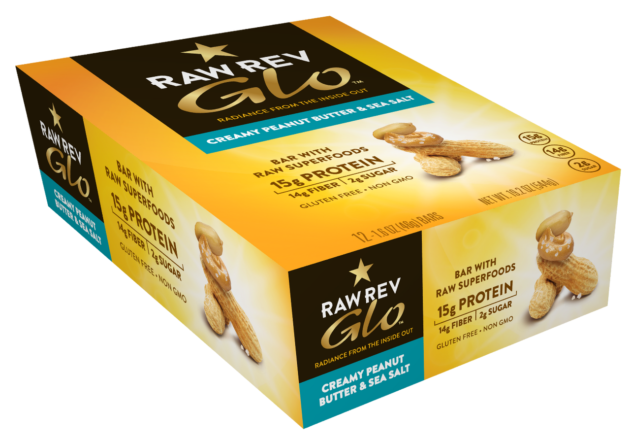 Raw Revolution Creamy Peanut Butter And Sea Salt (12X1.6 OZ)
