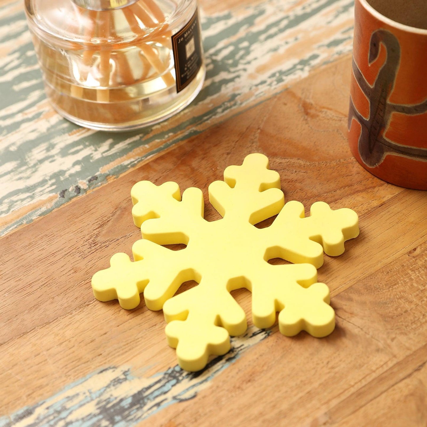 Christmas Snowflakes Shape Coaster Silicone Mold