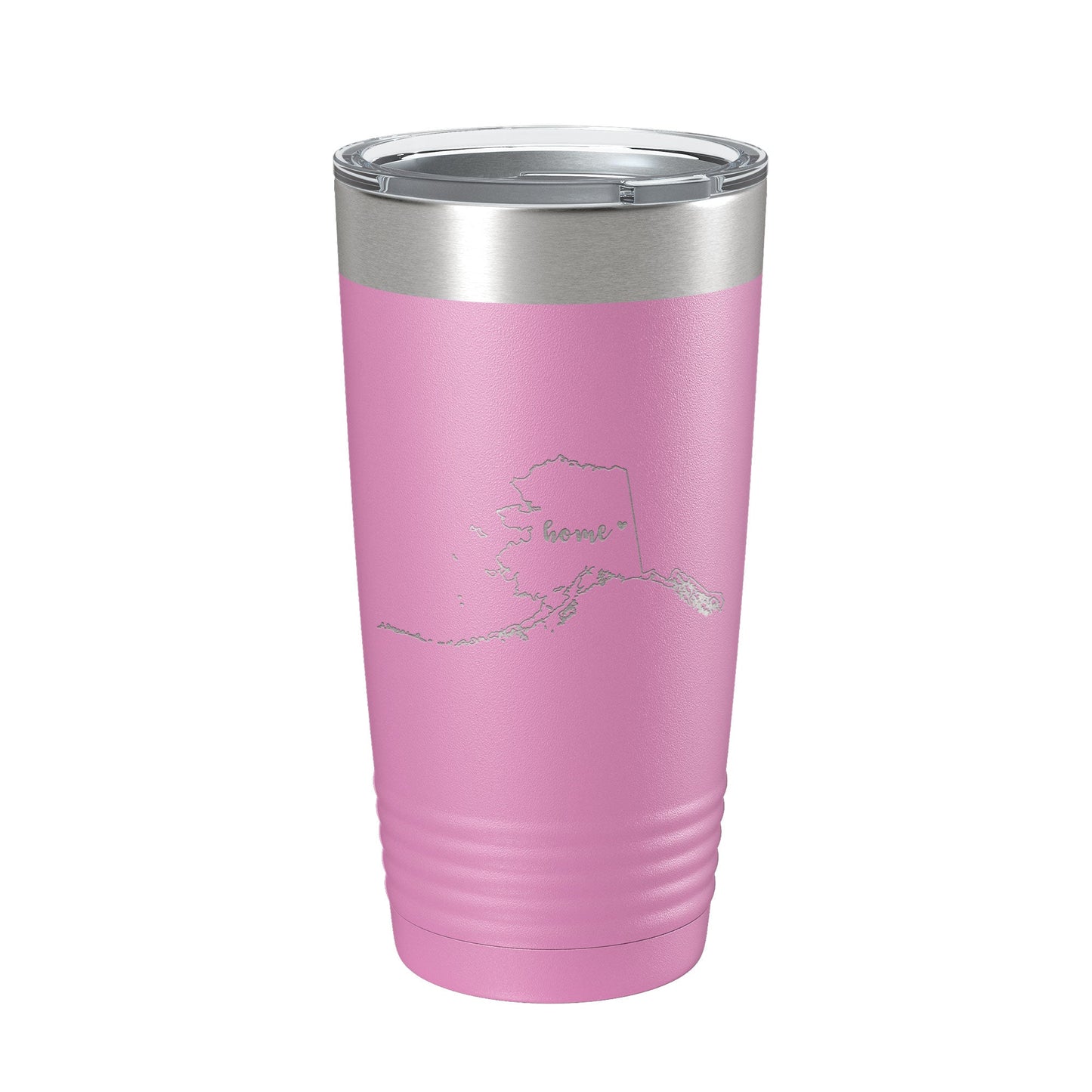 Alaska Tumbler Home State Travel Mug Insulated Laser Engraved Map Coffee Cup 20 oz