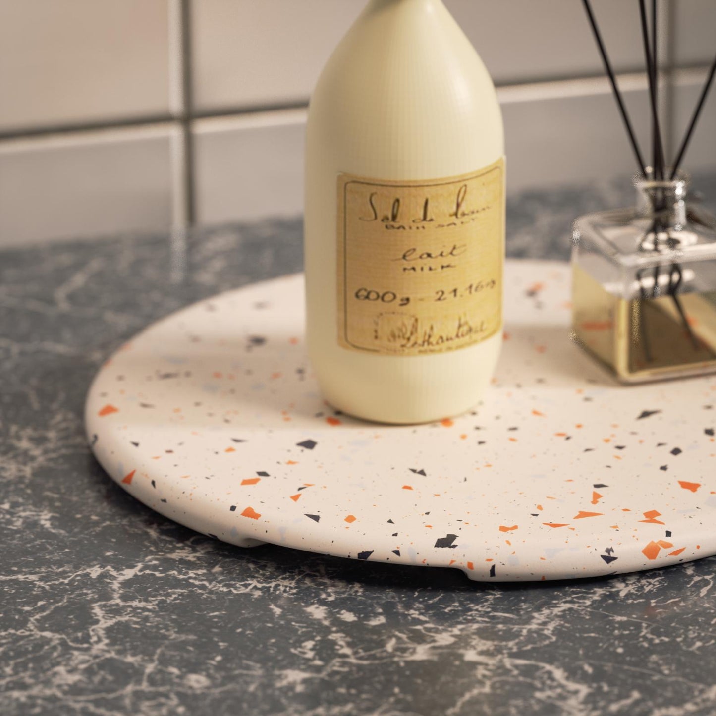 Easy Grip Round Large Tray Silicone Mold