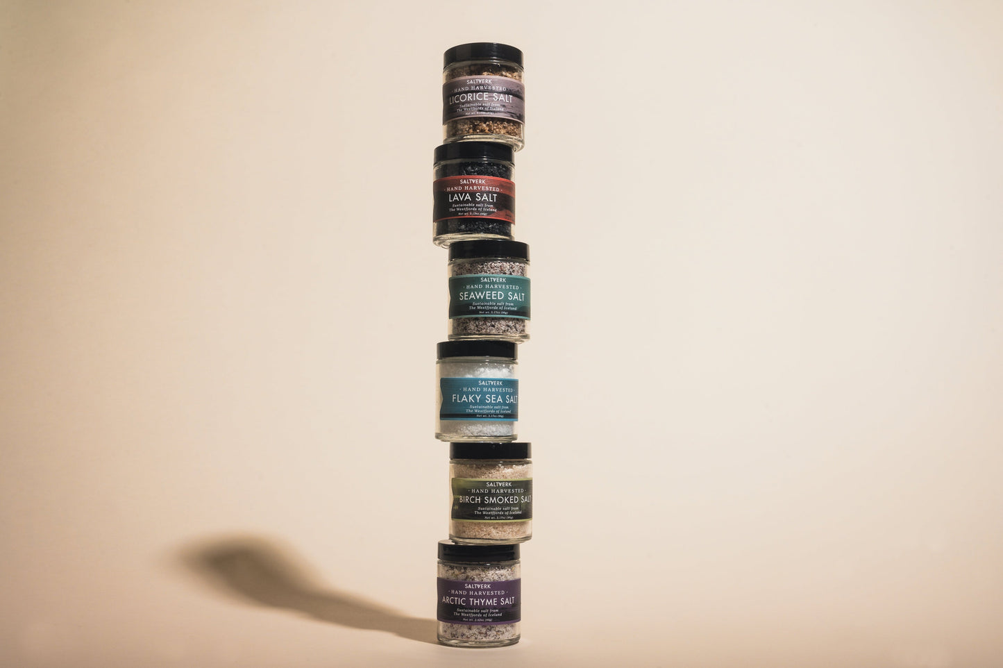 ALL SIX SALTVERK SALTS