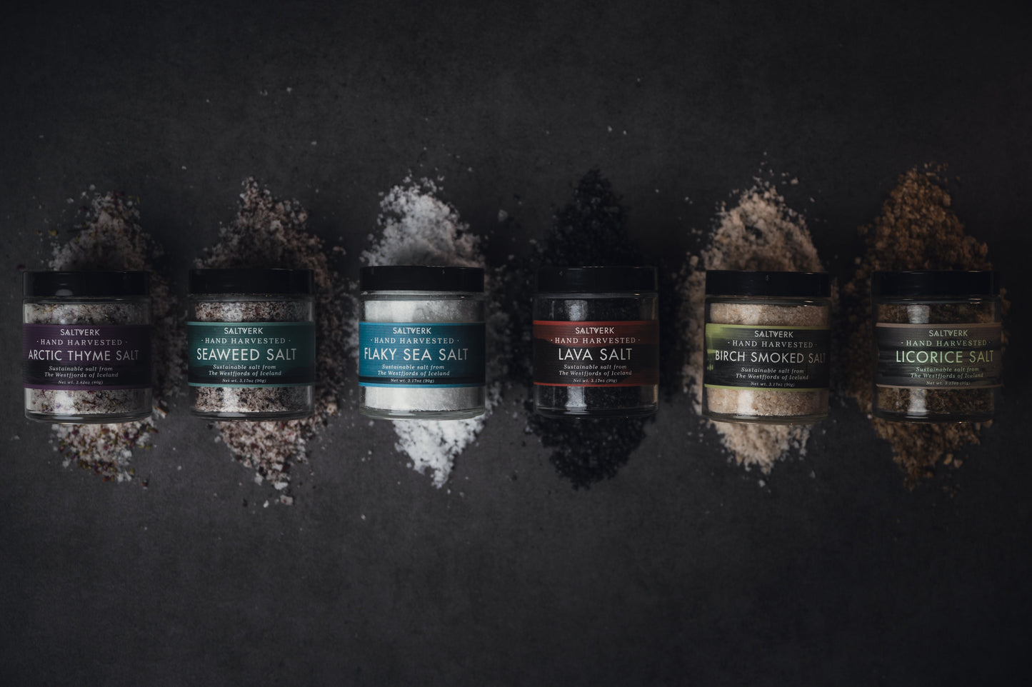 ALL SIX SALTVERK SALTS