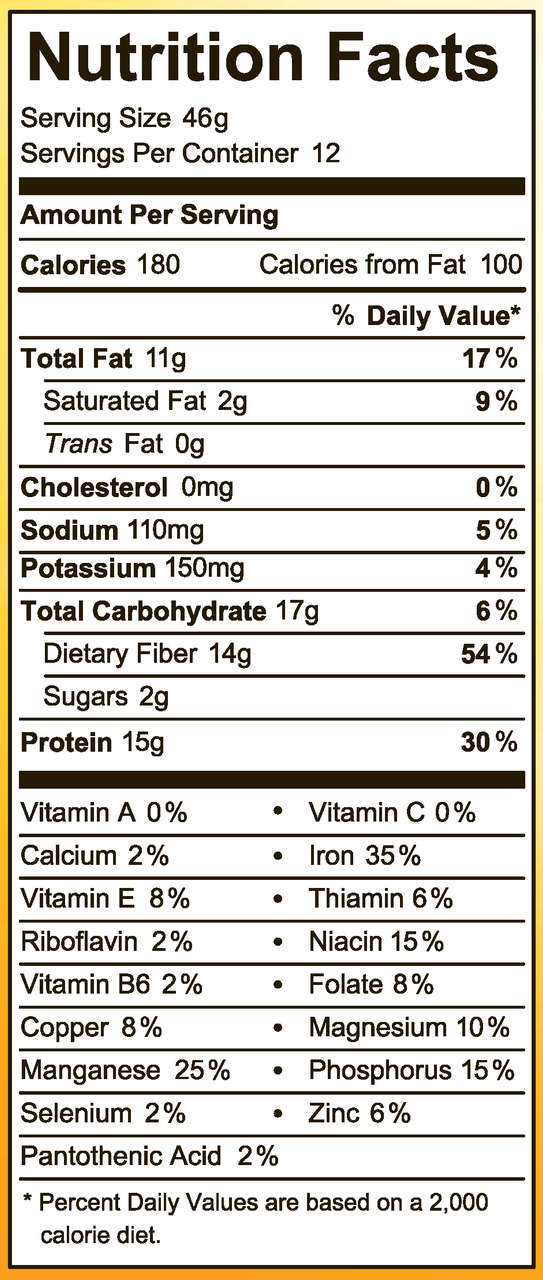 Raw Revolution Creamy Peanut Butter And Sea Salt (12X1.6 OZ)