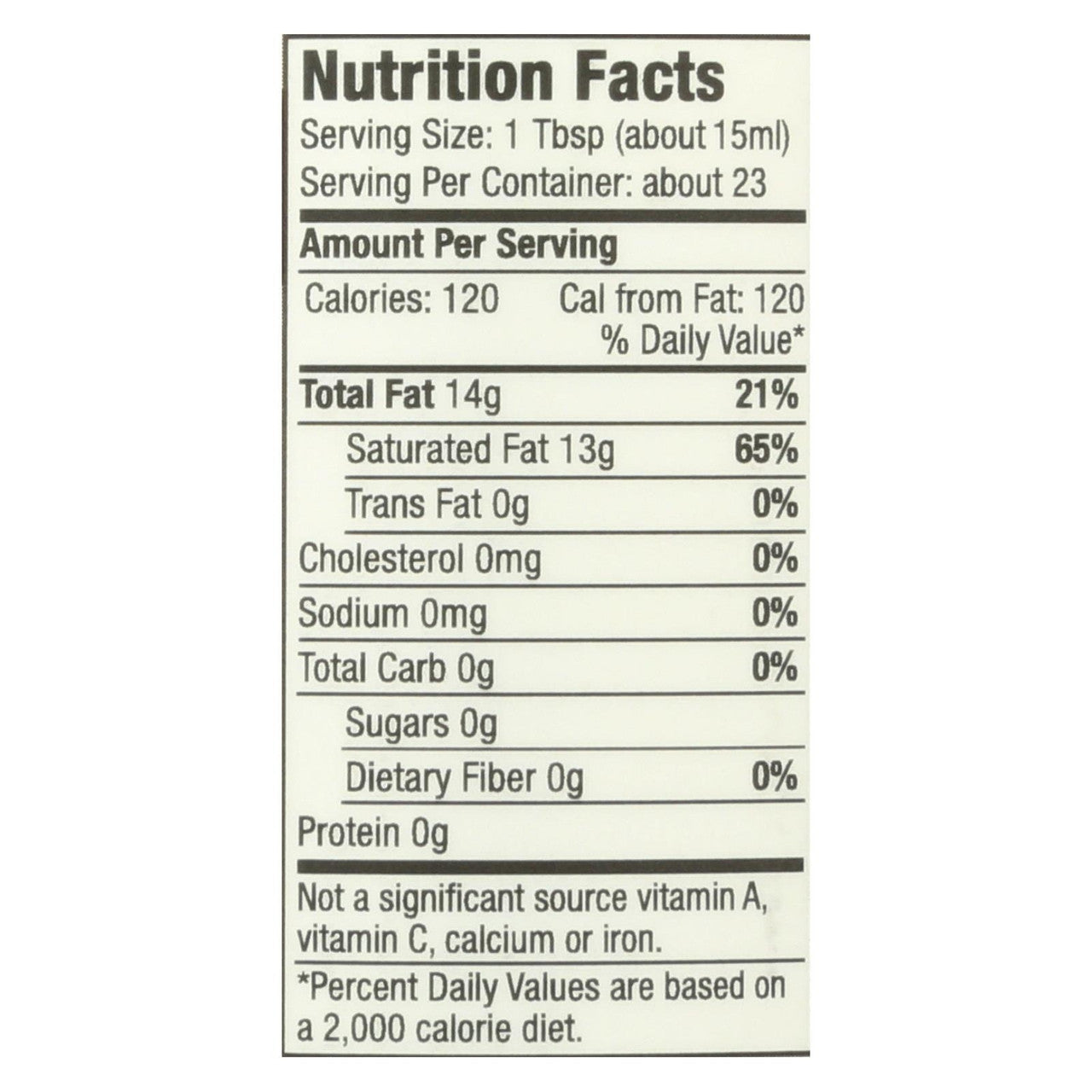 OG2 GLORYBEE COCONUT OIL ( 6 X 12 OZ   )